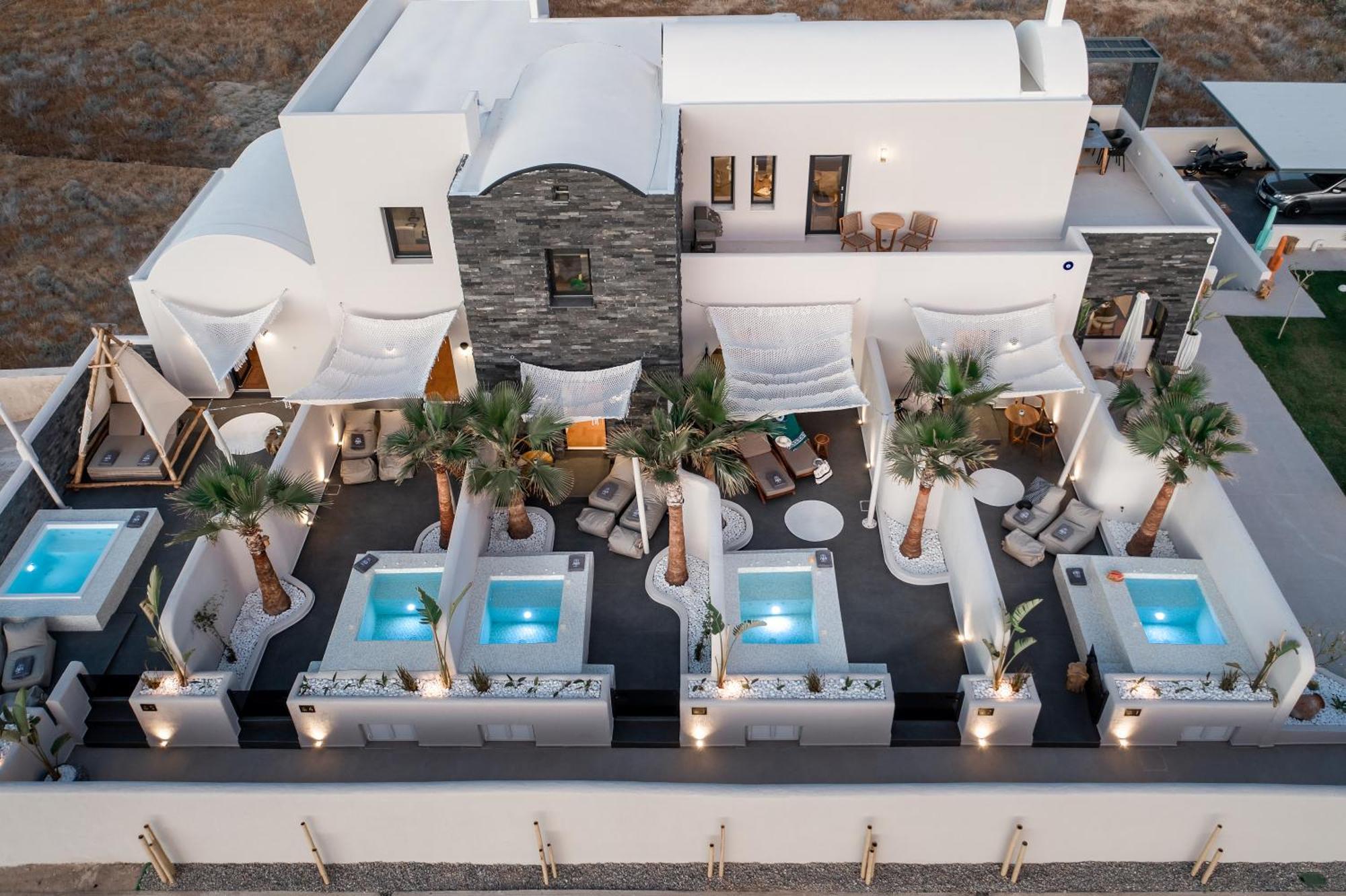 Aja Retreat Luxury Suites Kamári Exteriör bild