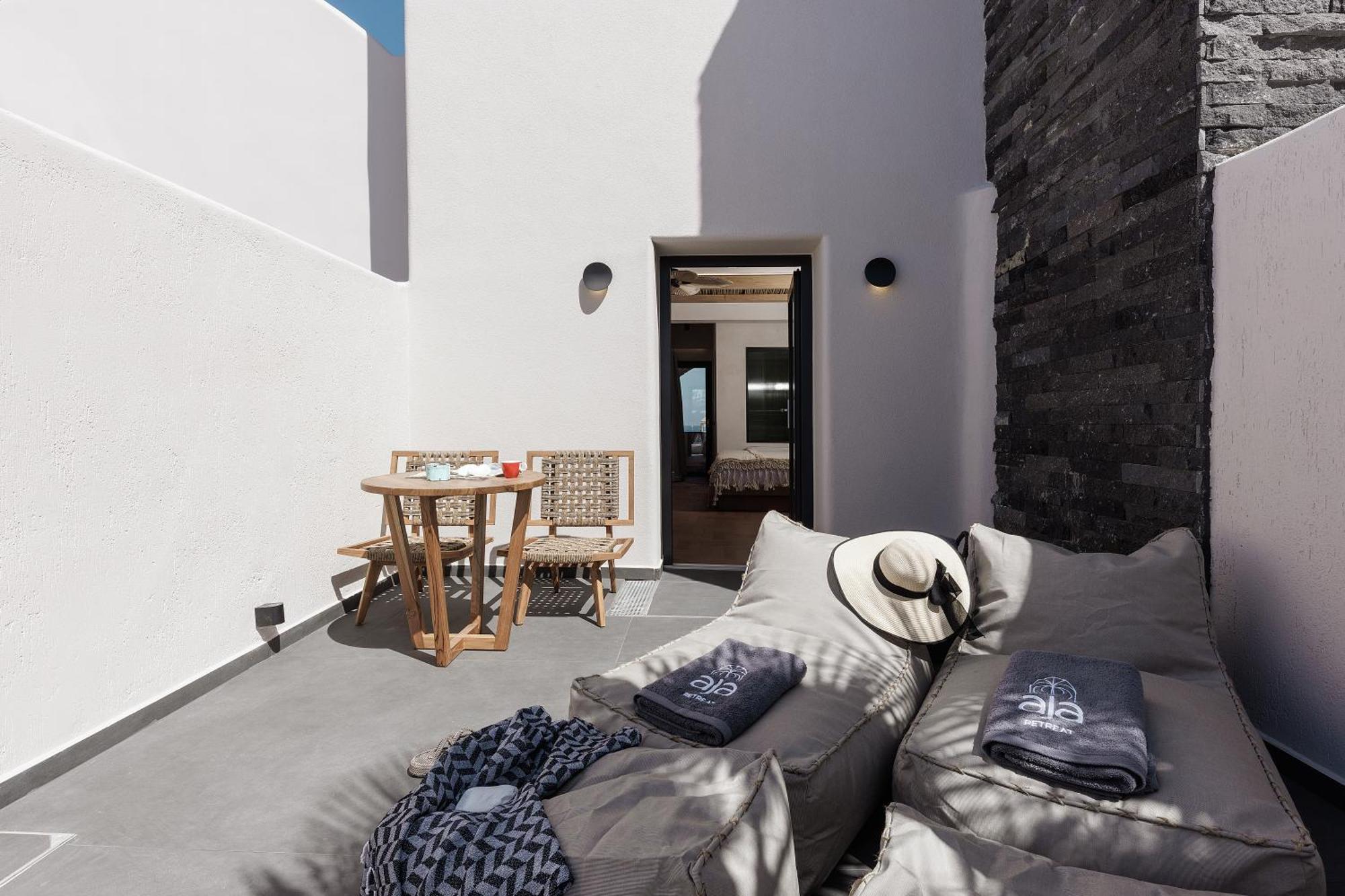 Aja Retreat Luxury Suites Kamári Exteriör bild